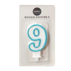 SIMPLY BOUGIE CHIFFRE 9