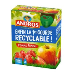 ANDROS COMPOTES FRAISE X4