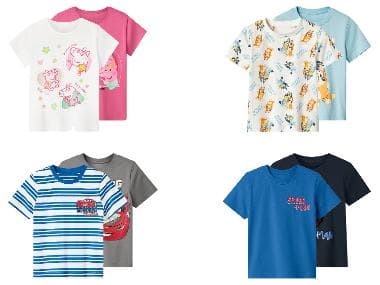Lot de 2 t-shirts enfant