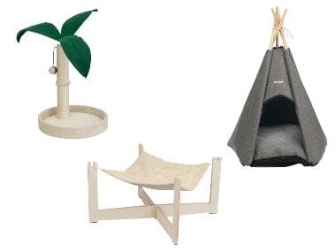 zoofari® Griffoir palmier, Hamac ou Tipi pour animal domestique