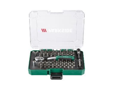 PARKSIDE® Set d’embouts et cliquet, 81 pièces