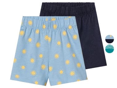 lupilu® Lot de 2 shorts bébé
