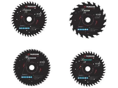 PARKSIDE PERFORMANCE® Lame de scie, 140 mm, 20 dents, 40 dents, 44 dents