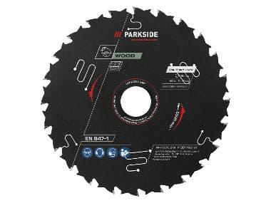 PARKSIDE PERFORMANCE® Lame de scie circulaire, 190 mm, 24 dents, 48 dents, 60 dents (190 mm bois 24 dents)