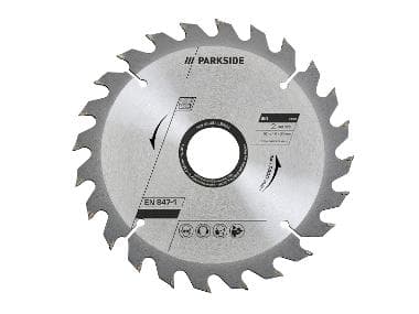 PARKSIDE® Lame de scie circulaire, 160 mm, 24 dents, 42 dents, 48 dents (160 mm bois 24 dents)