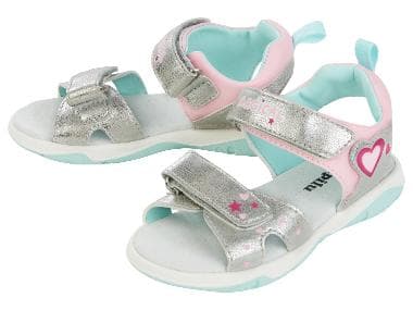 lupilu® Sandales petite fille (argent, 25)