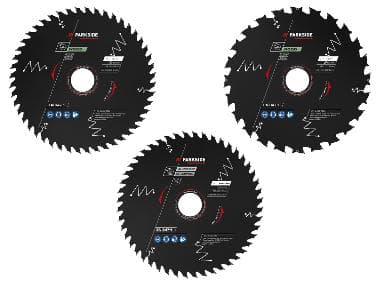 PARKSIDE PERFORMANCE® Lame de scie circulaire, 190 mm, 24 dents, 48 dents, 54 dents