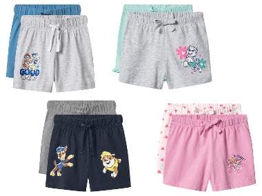 Lot de 2 shorts La Pat' Patrouille enfant