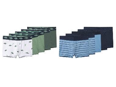 lupilu® Lot de 5 boxers petit garçon