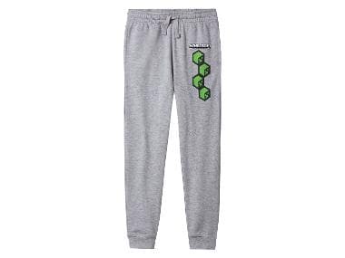 Pantalon molletonné petit garçon Minecraft (gris, 6-8 ans)