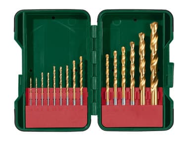 PARKSIDE® Set de forets et d'embouts PBB 4 C2 (forets HSS, 15 pièces)