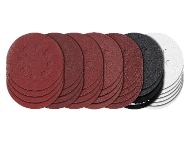 PARKSIDE® Set de papier abrasif (Ponceuse excentrique 30 pcs.)