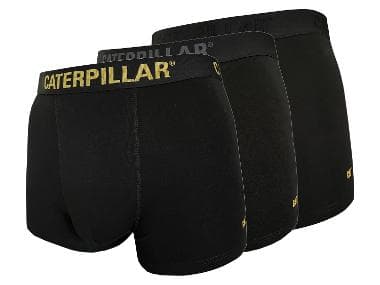 Caterpillar Lot de 3 boxers homme (noir, XL)