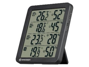 BRESSER Thermo-/ Hygromètre Quadro