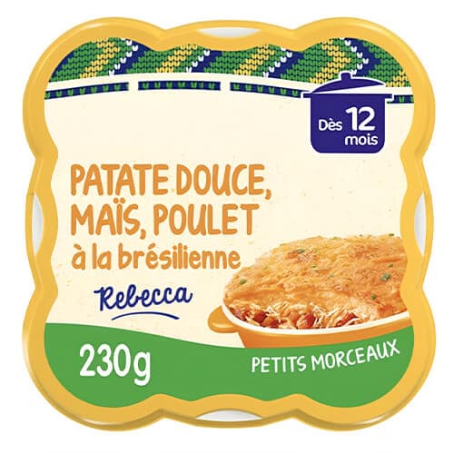 PURÉE DE PATATE DOUCE ET MAIS