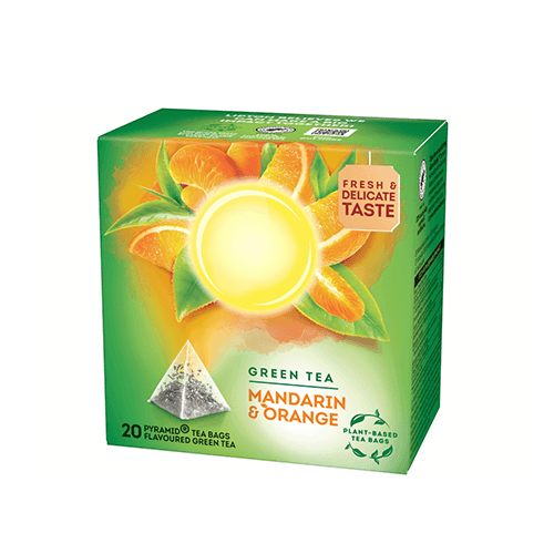 THÉ INFUSION VERT MANDARINE