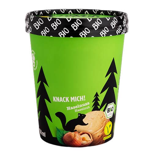 GLACE VEGAN À LA NOISETTE