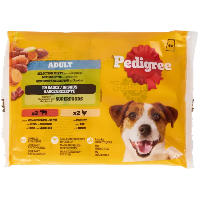 Nourriture pour chien Pedigree Poulet & Boeuf