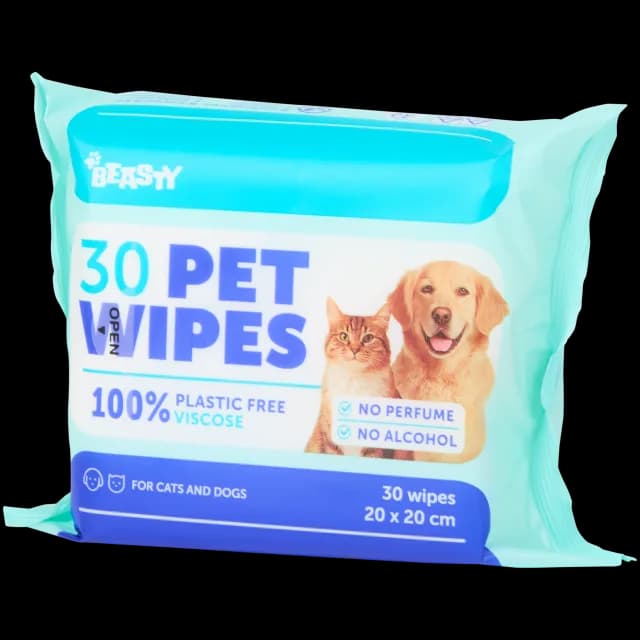 Lingettes nettoyantes pour animaux Beasty