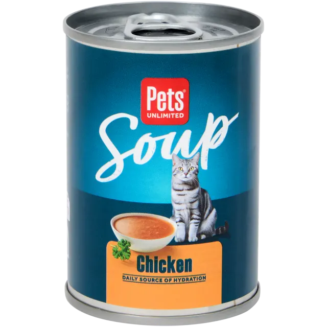 Soupe pour chat Pets Unlimited