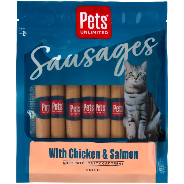 Saucisses pour chat Pets Unlimited