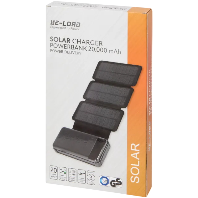 Batterie externe solaire Re-load