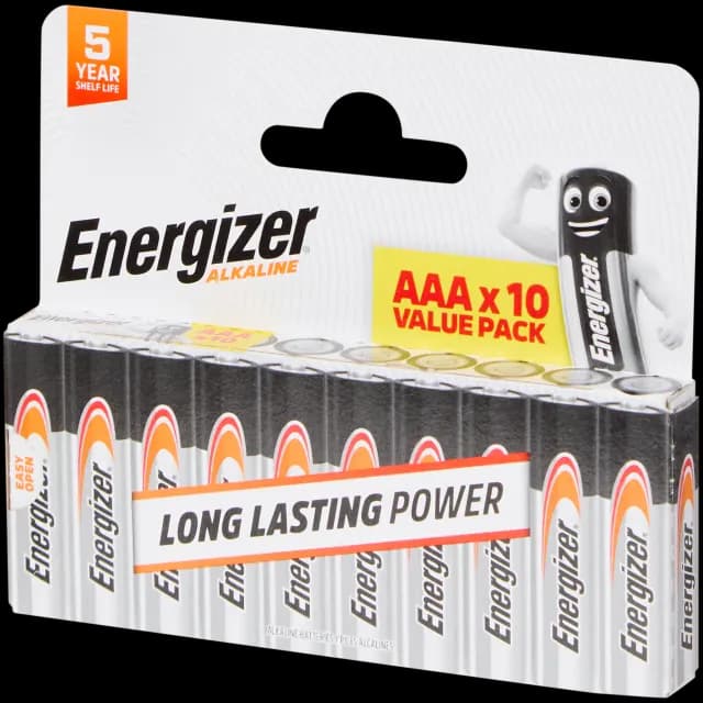 Piles alcalines Energizer AAA