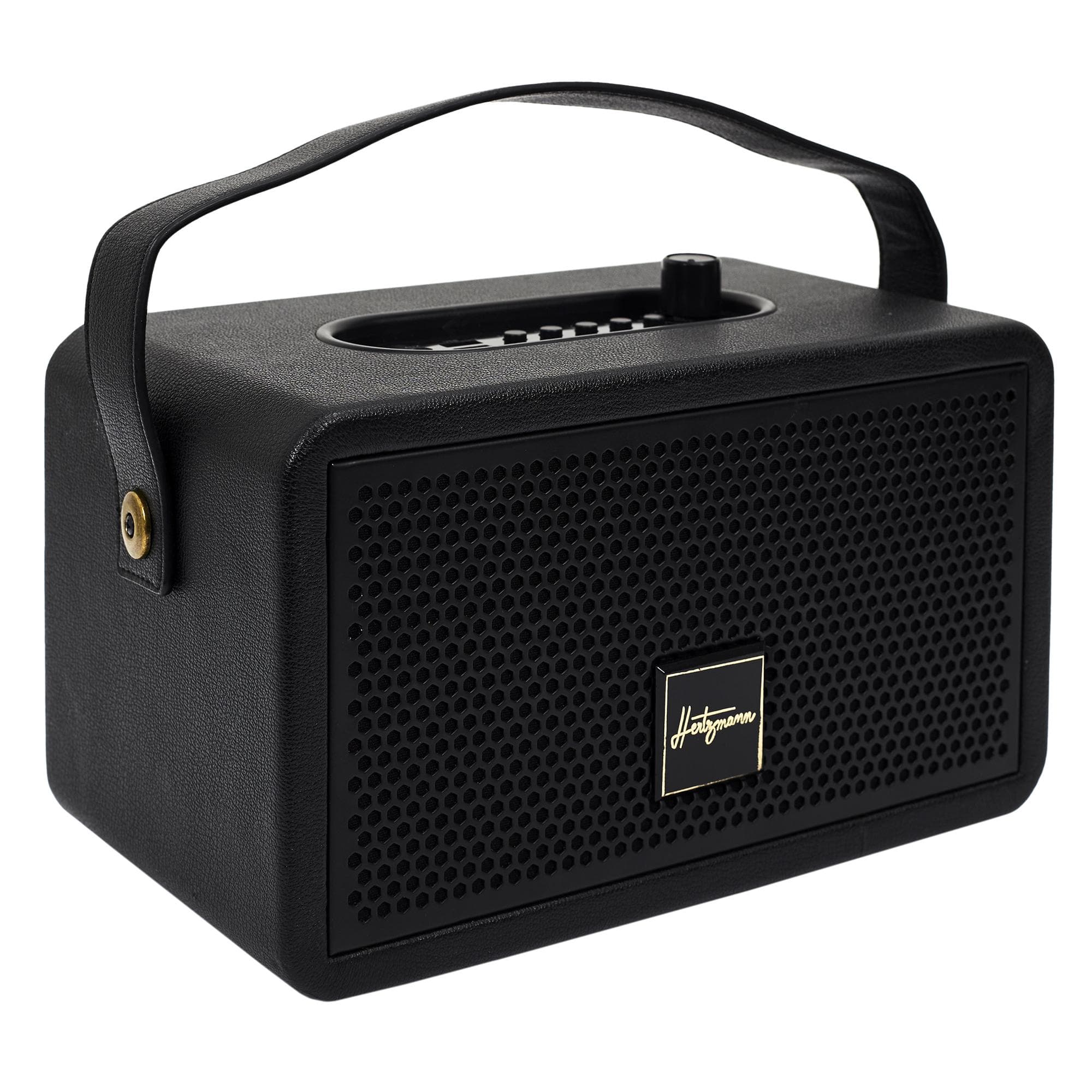 ENCEINTE BLUETOOTH HERTZMANN NOIRE