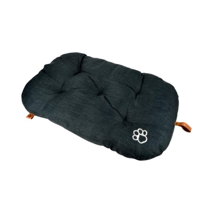 COUSSIN FLOCON REVERSIBLE 87X55X5CM CITY ANTHRACITE