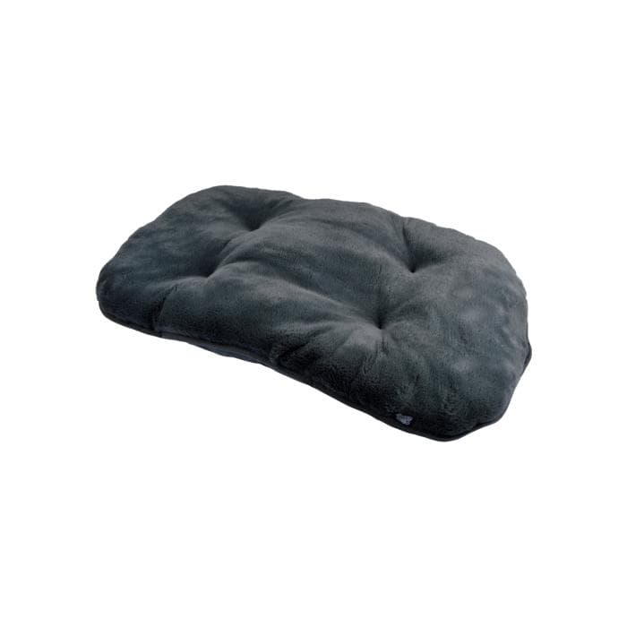 COUSSIN FLOCON NEWTON REVERSIBLE 77X50CM CHARBON