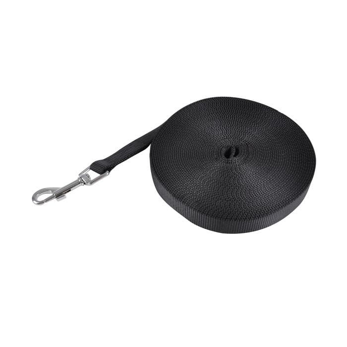 LAISSE A PISTER CHIEN 2CMX9M NOIR