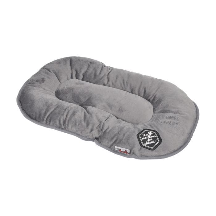 COUSSIN FLOCON 77CM COLLECTION PATCHY GRIS NOIR