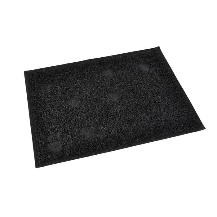 TAPIS RECTANGLE CHAT NOIR 30X40CM