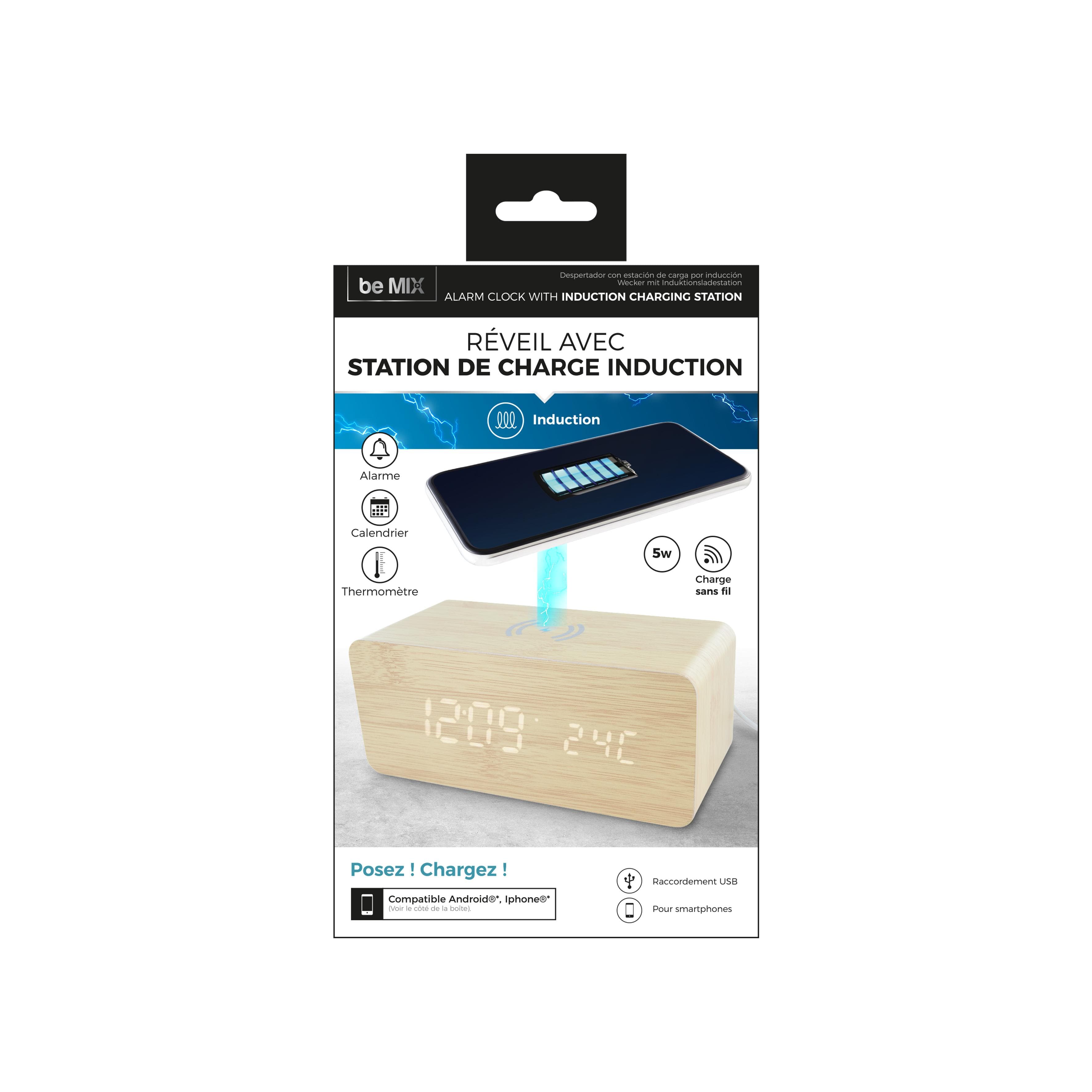 REVEIL CHARGEUR INDUCTION 5W