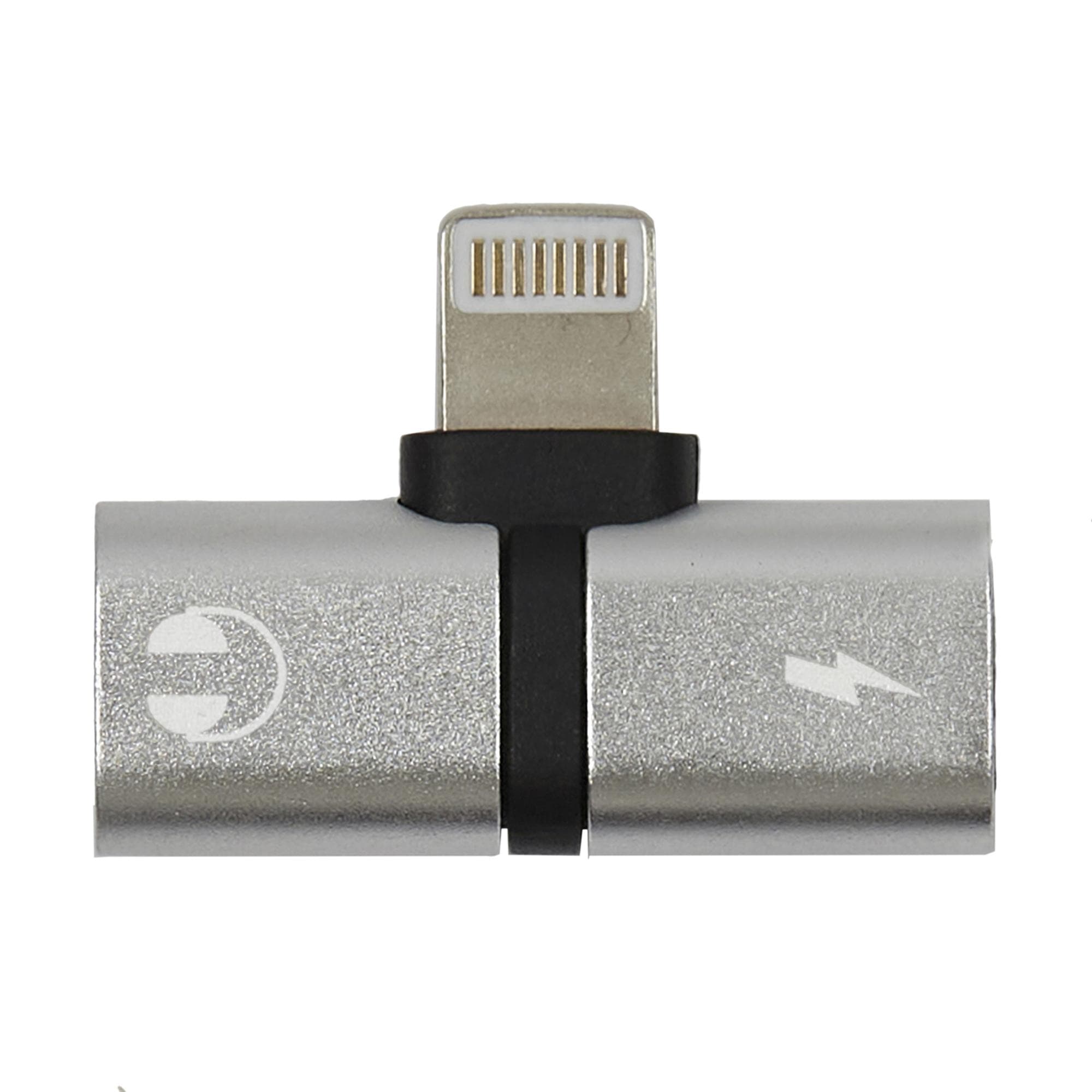 ADAPTATEUR DOUBLE AUDIO CHARGEMENT IPHONE