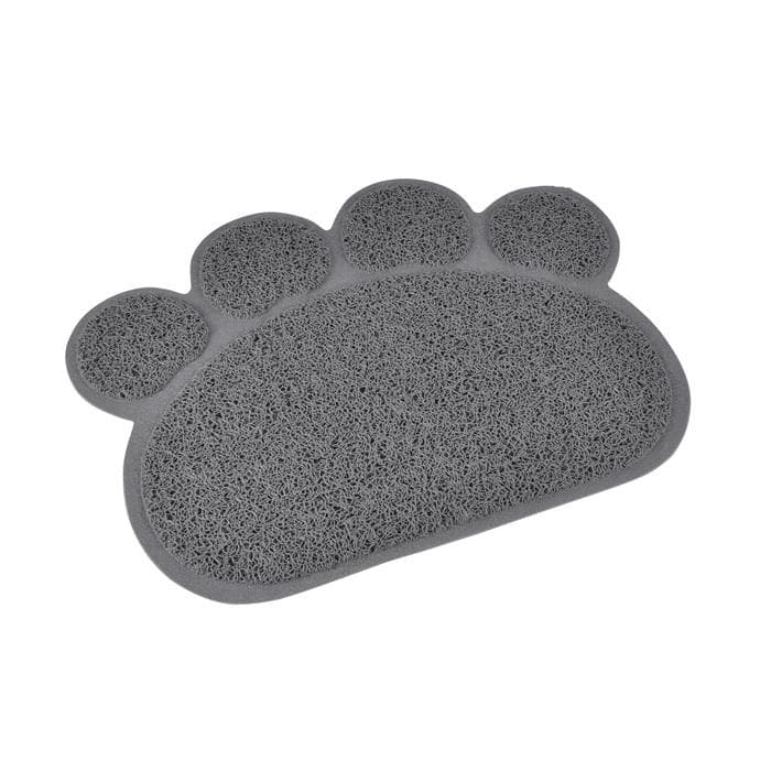 TAPIS CHAT GRIS 30X40CM
