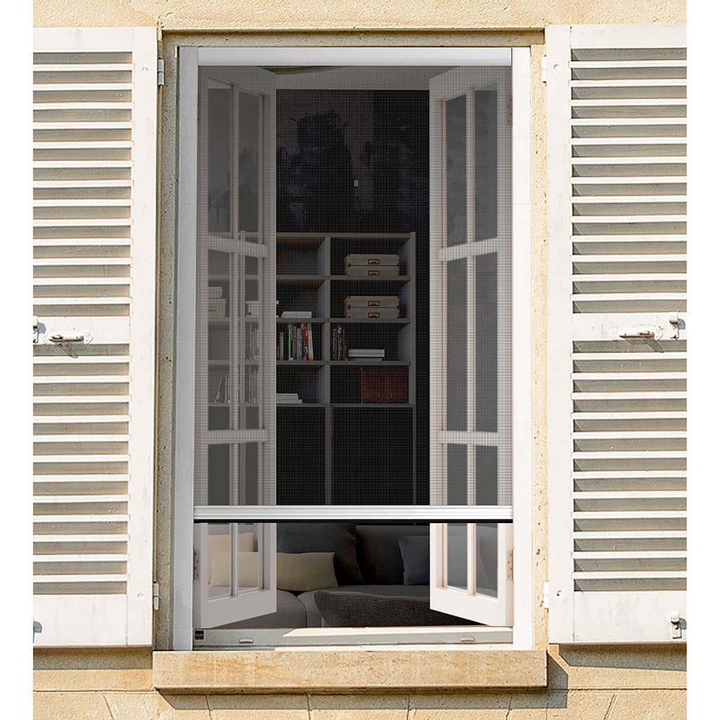 Moustiquaire enroulable pour fenêtre 125x160cm